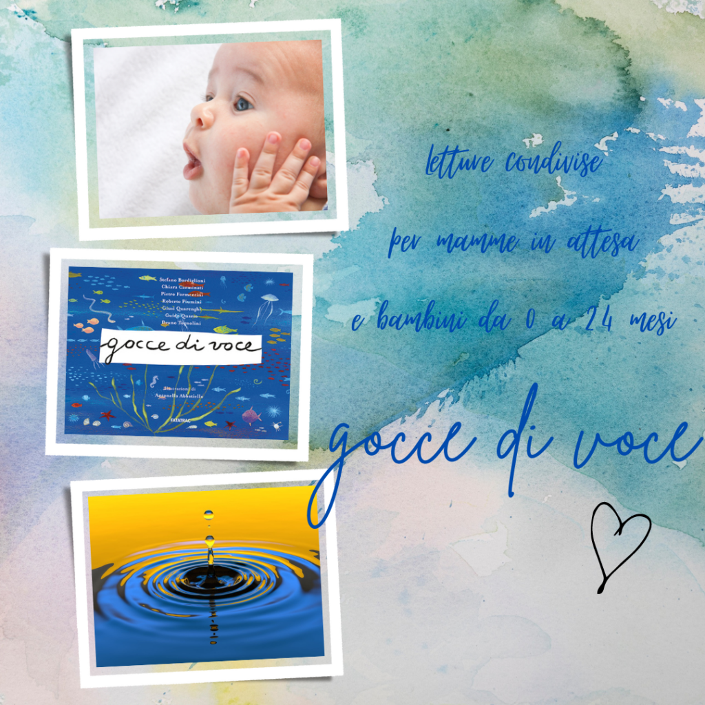 Libro "Gocce di voce" per neonati