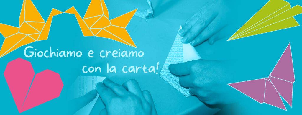 Origami: mani che creano con la carta